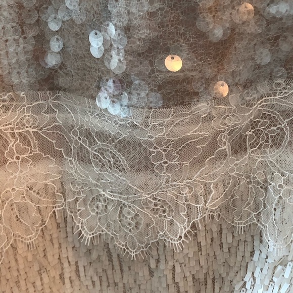 BCBGMAXAZRIA Cristal Mixed Sequin Pencil Skirt - Picture 7 of 16